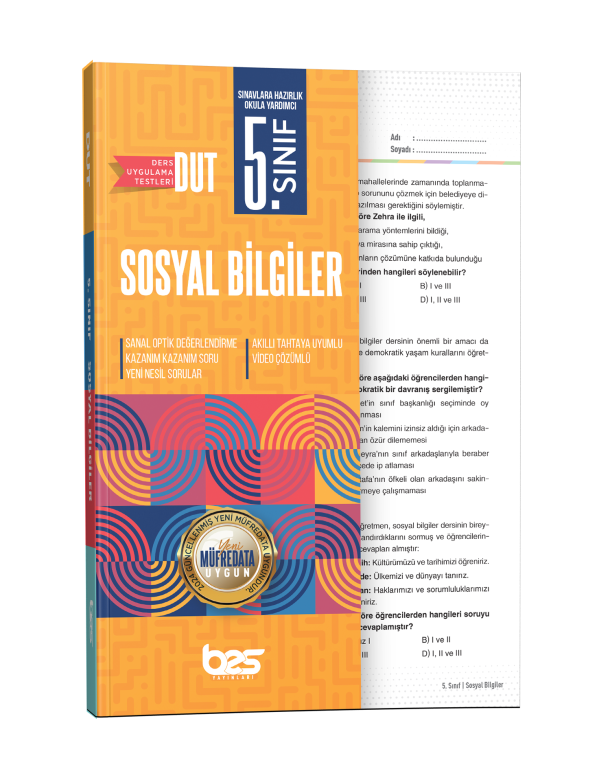 BES DUT 05.SINIF UYGULAMA TESTİ SOSYAL B.- 2025-26